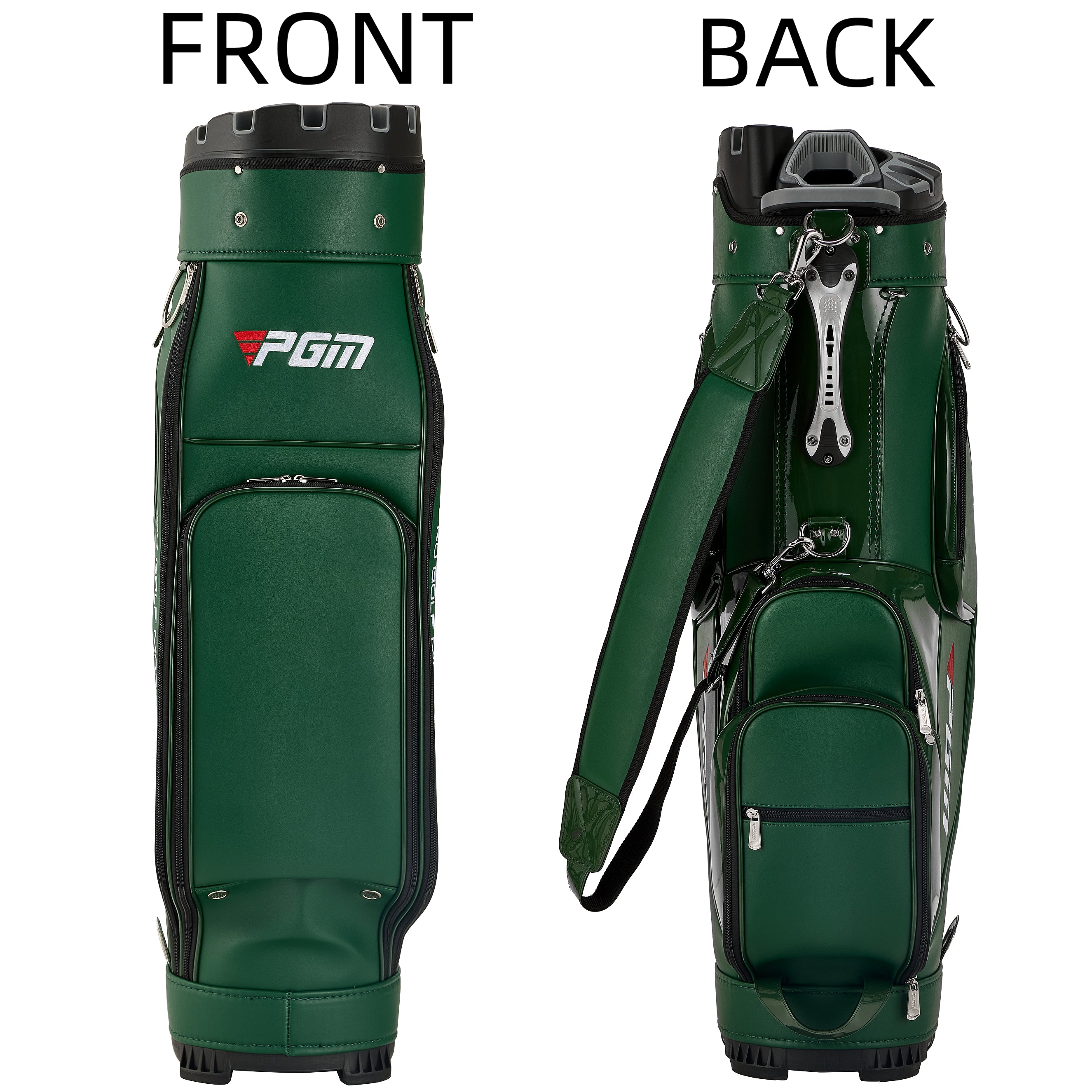 PGM – sac de chariot de Golf, organisateur à 14 voies, séparateur supérieur silencieux/noir