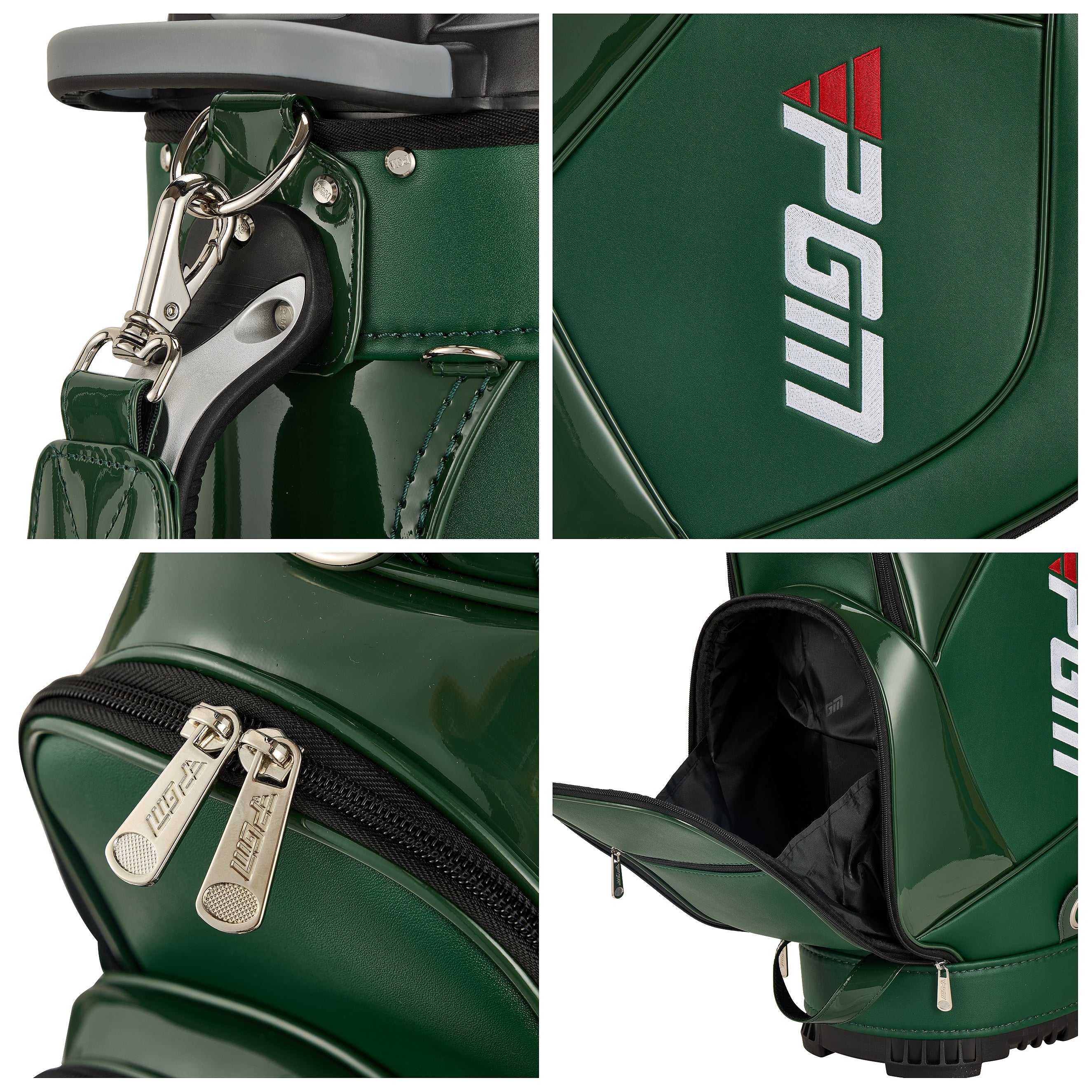 PGM – sac de chariot de Golf, organisateur à 14 voies, séparateur supérieur silencieux/noir