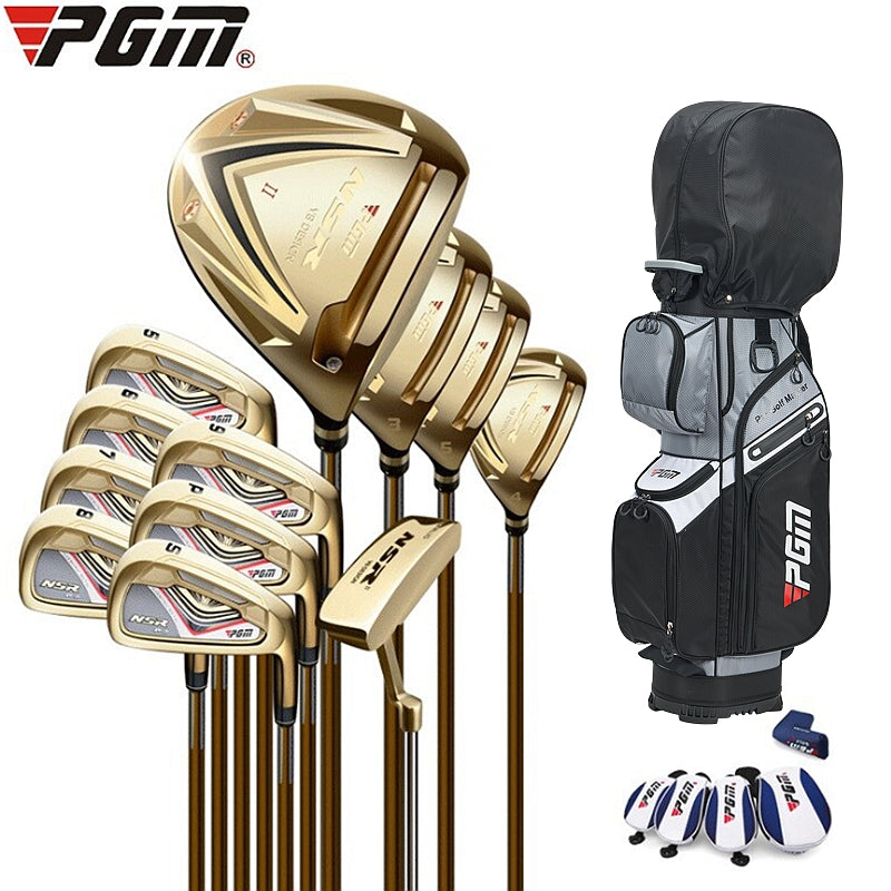 PGM Men Golf Clubs Set Adjustable angle and interchangeable shaft professional Golf Sports sets Men's Right Handded MTG017