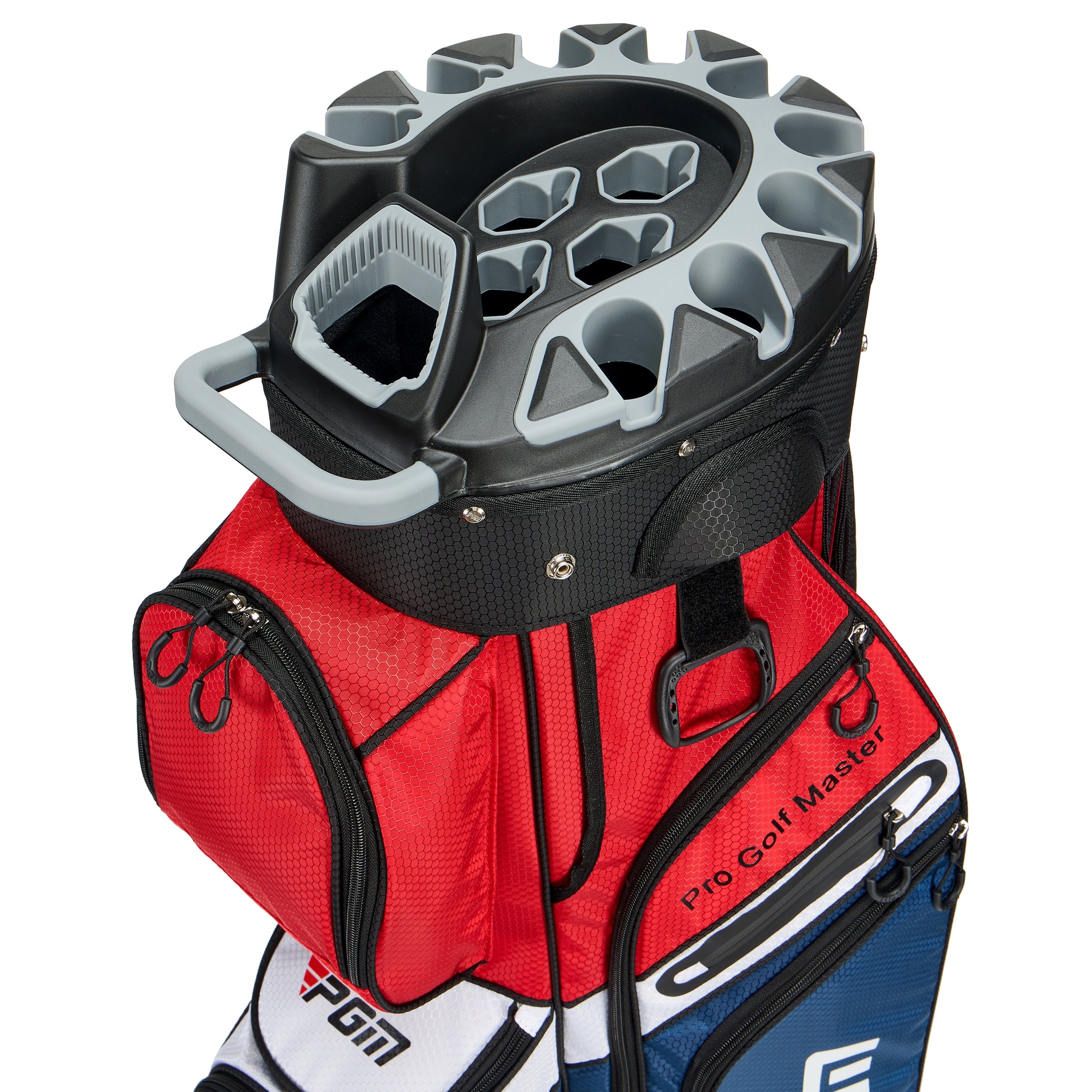 PGM Golf Cart Bag 14 Way Organizer Divider Silent Top Waterproof Bag/B