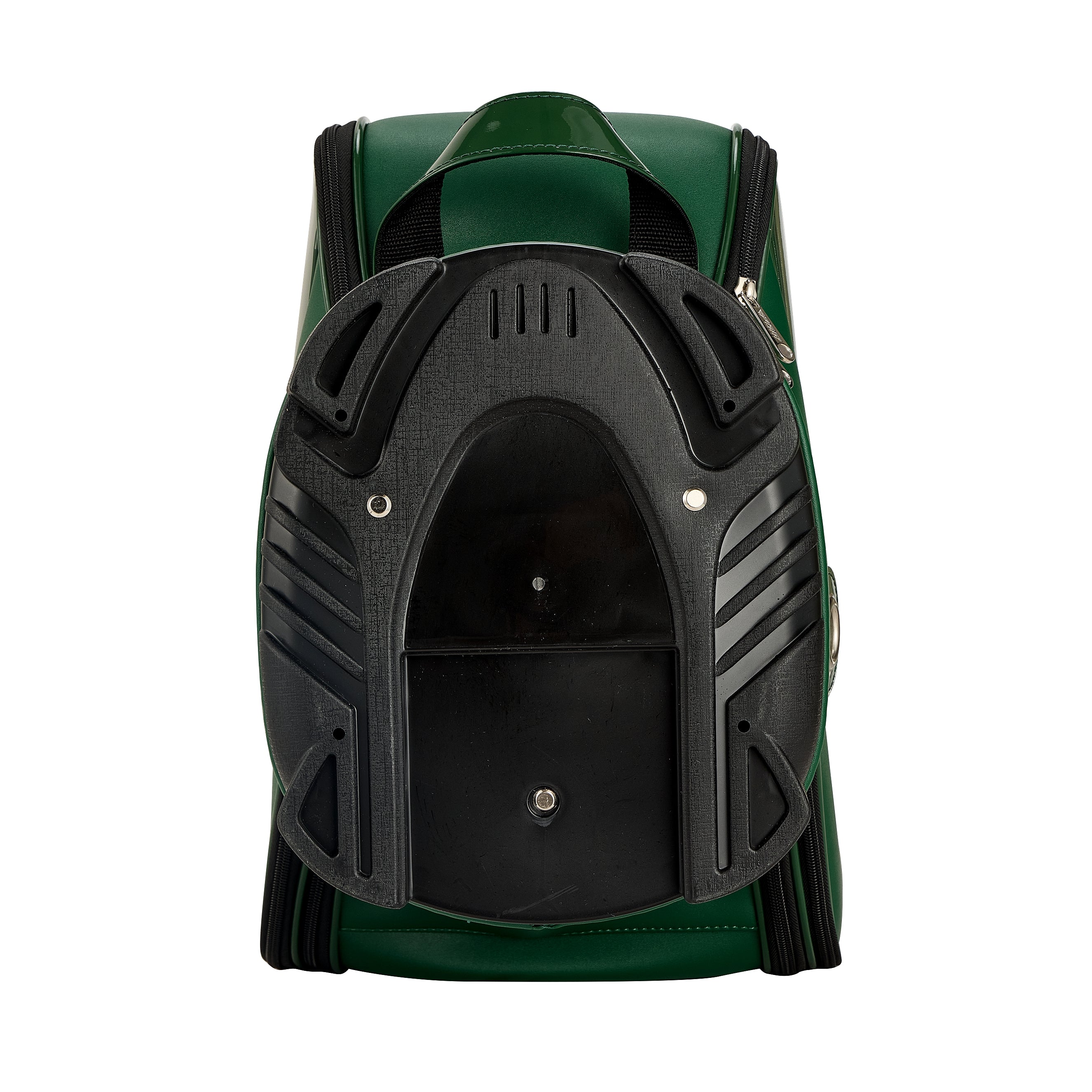 PGM Golf Cart Bag 14 Way Organizer Divider Silent Top Waterproof Bag/Green leather