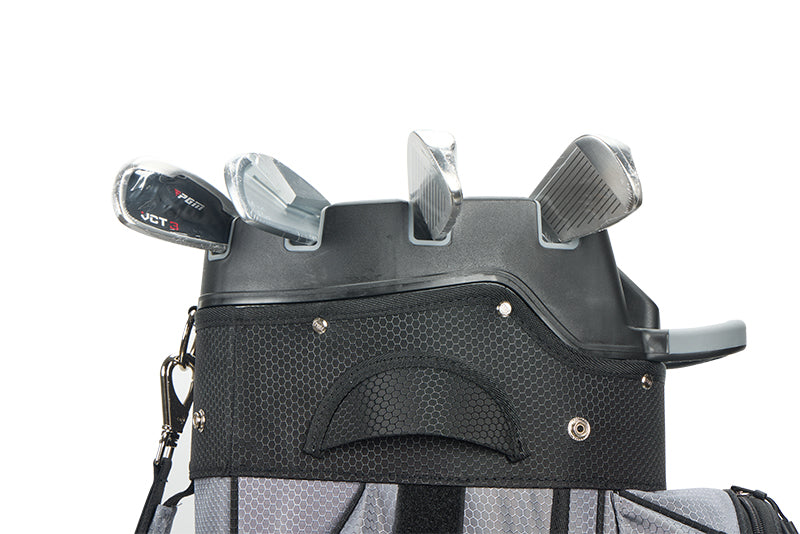 PGM Golf Cart Bag 14 Way Organizer Divider Silent Top Waterproof Bag/Blue