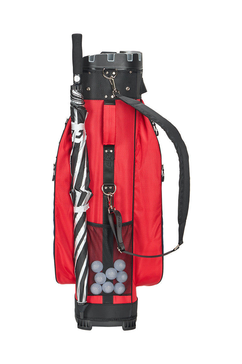 PGM Golf Cart Bag 14 Way Organizer Divider Silent Top Waterproof Bag/Blue