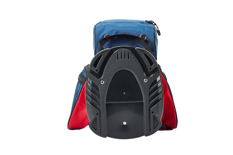 PGM Golf Cart Bag 14 Way Organizer Divider Silent Top Waterproof Bag/Blue