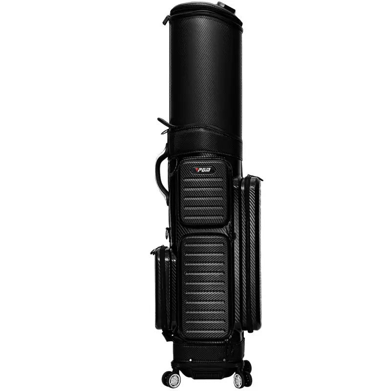 PGM Women Golf Bag Colorful Expansion TPU Waterproof Four-wheel Flat Push Air Consignment Bags Dust-proof Rain Cover Gift QB122