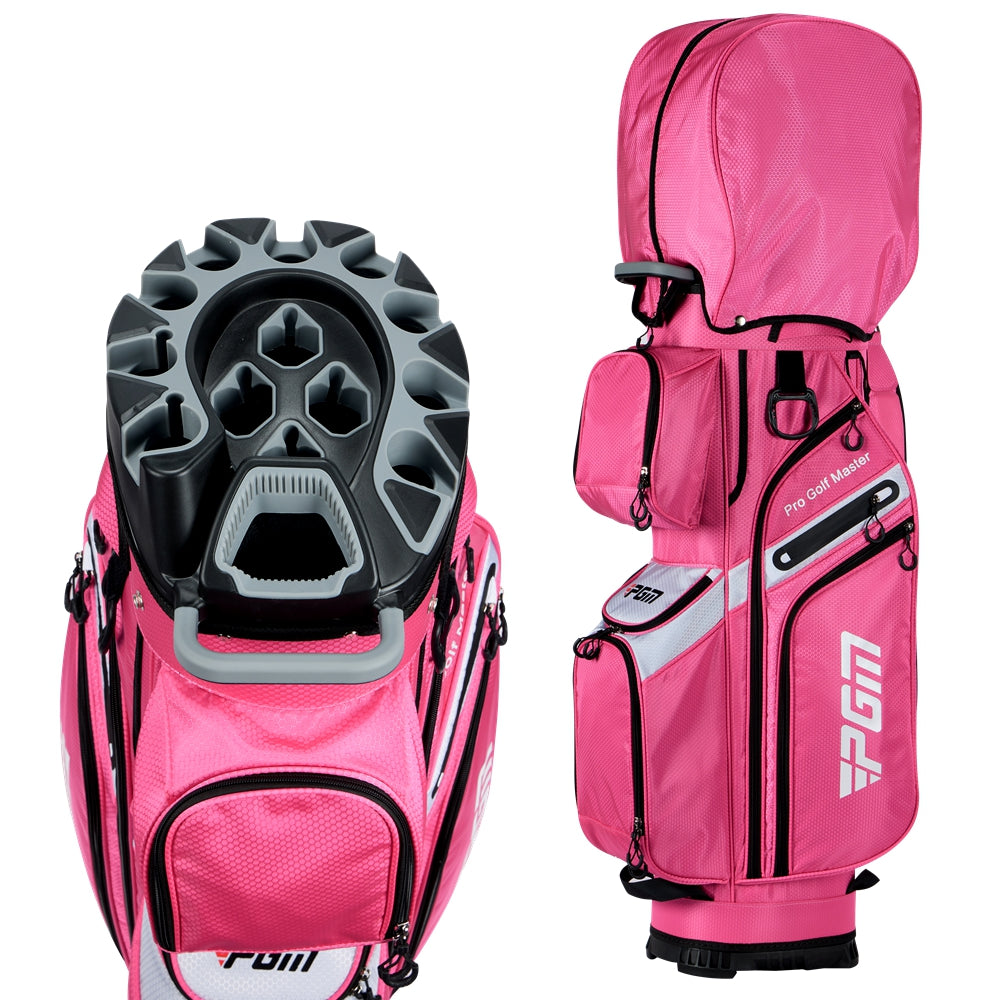 PGM Golf Cart Bag 14 Way Organizer Divider Silent Top Waterproof Bag
